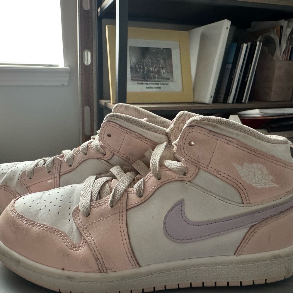Nike Kids Pink and Lavender Sneakers